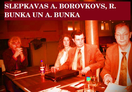 A. Borovkovs, R. Bunka, A. Bunka, LR, DP, LRTT,SAB